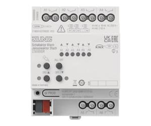 Jung Jung KNX Actionneur de commutation 6f KNX 230061SR Actionneur de volet roulant Quantité:1