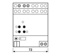 Jung Jung KNX Actionneur universel de gradation variateur 1 canal 3901 REGHE Quantité:1