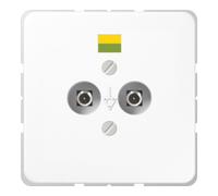 Jung CD 565-2 WW Weiß (CD565-2WW)