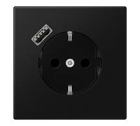 Jung SCHUKO Prise de courant avec USB type A LS1520-18ASWM (LS1520-18ASWM)
