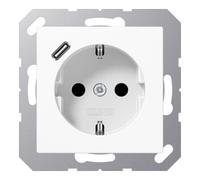 Jung ETIA152018CWW Prise USB type C blanc alpin A Création