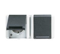 Jung Jung Prise SCHUKO double 16A 250V 8220 W Quantité:1