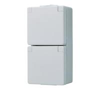 Jung Jung Prise SCHUKO double 16A 250V verticale 622 W Quantité:1
