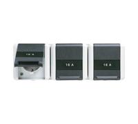 Prise de courant SCHUKO 8230NAW triple (8230NAW)