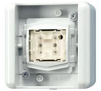 Jung KNX Taster BA 1f. Mittenstellung 8471.02 LEDW (8471.02LEDW)