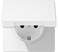 JUNG LS 1520 BFKL WWM Prise type F blanc (LS1520BFKLWM)