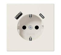 Jung SCHUKO Prise de courant avec USB type AC LS1520-15CA (LS1520-15CA)