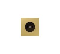 JUNG ME 1520 C Steckdose Typ F Messing (ME1520C)