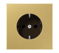 JUNG ME 1520 C Steckdose Typ F Messing (ME1520C)
