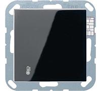 Jung objet régulateur KNX - A 2178 BF orts SW Noir KNX - ; Série A ; Série AS Front Système de régulateur de température pour 4011377131507