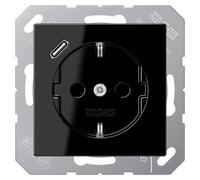 Jung Prise de courant CEBEC avec USB type C A1520-18CSW (A1520-18CSW)