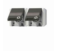 Jung Prise de courant CEBEC double 16A 250V 8220 NAWSL (8220NAWSL)