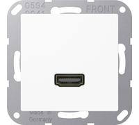 Jung Prise multimédia aws HDMI avec anneau de support MA A 1112 WW