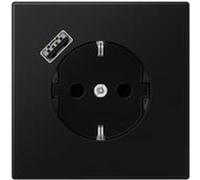 Jung SCHUKO Prise de courant avec USB type A LS1520-18ASWM (LS1520-18ASWM)