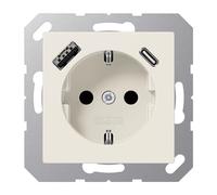 Jung SCHUKO Prise de courant avec USB type AC A1520-15CA (A1520-15CA)