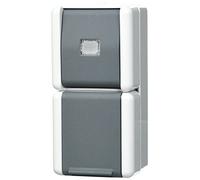 JUNG 871W Interrupteur électrique Pushbutton switch Noir