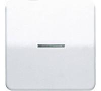 Jung simple Cache Interrupteur avec témoin lumineux, Bouton-poussoir avec témoins lumineux blanc crème CD590KO5 1 pc(s)