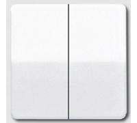 Jung simple Cache Interrupteur pour gamme, Bouton-poussoir pour gamme blanc-alpin CD595WW 1 pc(s)