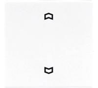 Jung simple Cache Interrupteur pour stores, Interrupteur / bouton-poussoir pour stores blanc LS990PWW 1 pc(s)