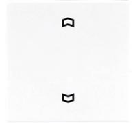 Jung simple Cache Interrupteur pour stores, Interrupteur / bouton-poussoir pour stores blanc LS990PWW 1 pc(s)
