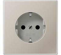 Jung Prise SCHUKO ES 1520 KI – Insert 2P+T acier inoxydable – 1 pièce