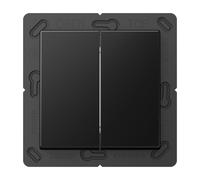 Jung Wand A500 Noir Mat Hue 4 canaux - FOHA595SWM
