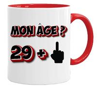 Jungle Mug Cadeau d'anniversaire 30 ans Rigolo drôle | Cadeau d'anniversaire pour lui ou elle - Cadeau d'anniversaire | Profanité grossière | Tasse Cadeau | Homme Femme Humour Original (30)