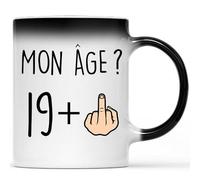 Jungle Mug Cadeau d'anniversaire drôle et original | Cadeau pour lui ou elle - Tasse magique qui change de couleur avec la chaleur | Humour avec profanité | Cadeau pour homme ou femme (20)