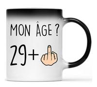 Jungle Mug Cadeau d'anniversaire drôle et original | Cadeau pour lui ou elle - Tasse magique qui change de couleur avec la chaleur | Humour avec profanité | Cadeau pour homme ou femme (30)