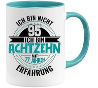 Jungle Mug | Tasse « Ich Bin Nicht Alt » | Idée de cadeau amusante pour anniversaire, remise de diplôme, remise des diplômes | Dicton amusant pour hommes, femmes, collègues (95)