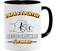 Jungle Mug Tasse papa et fille | Meilleurs amis pour toujours | Idée de cadeau amusante de fête des pères | Tasse à café de qualité supérieure pour papa
