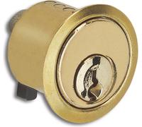 JUNIE cylindre ø 22 mm pour serrures 2863/2886 blocage BN 0101, laiton poli