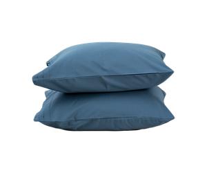 Juniper Taies d’oreiller Juniper 50x60 cm lot de 2 North Sea Blue
