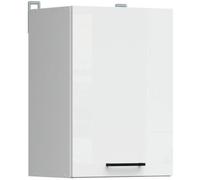 JUNONA Meuble haut 40 cm - 1 Porte - Blanc brillant