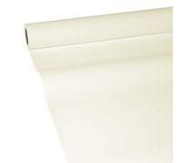 JUNOPAX Nappe en papier 50m x 1,00m crème, étanche - essuyage humide