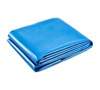 Junvstor Revêtement d'étang PVC Bleu Revêtement Caoutchouc 6×8m 8×10m 8×12m 10×12m Film revêtement d'étang Flexible piscines Jardin, bâche à Membrane bâche d'étang sans Danger Poissons