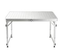 Junvstor Table de Gril Pliante, Table de Camping en Aluminium, Table Utilitaire à Hauteur réglable pour Pique-Nique en Plein air, Bureau de Jeu Portable avec poignée Voyage Cuisine Barbecue(Stool)
