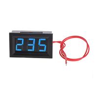 JunYe 2 Fils 0.56 "AC 30V-500V LED Voltmètre Numérique Voltmètre Moniteur Testeur pour 110V 220V 380V - Bleu