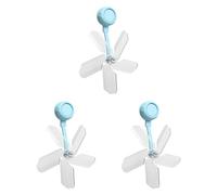 JunZheHub 3 Pièces Déflecteur Air Conditionné Pare-vent Baffle Universel Anti Souffle Direct PP Installation Facile Utilisation Maison Bureau Salle de Conférenc, Bleu