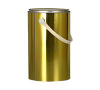 JunZheHub Pot de Peinture Vide Contenant de Fer Seau avec Couvercle Transport Facile Poignée Confortable Récipient Adapté pour Loisirs Créatifs, 6 L