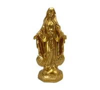 JunZheHub Statuette de, Ornement Catholique En Résine, Sculpture Artisanale pour Table, Salon Ou Décoration Intérieure, or
