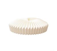 Jupe de Noël en pour papier pour plié 23.62 Pouces Jupe de Noël | Design origami unique, toucher luxueux, élégance pure, diamètre 60cm, décoration centrale