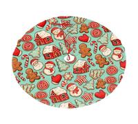 Jupe de sapin de Noël - 91,4 cm - Bonhomme de neige de Noël - Jupe de sapin de Noël - Tapis de sapin de Noël d'hiver pour la maison, les fêtes, les vacances, les décorations intérieures et extérieures