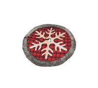 Jupe De Sapin De Noël En Laine Tricotée 122Cm Multicolore K101