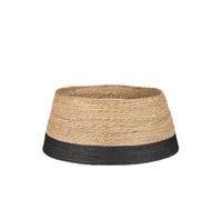 Jupe de sapin de Noël Mica Decorations Noir Algue H26xl58xL58cm