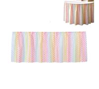 Jupe de Table pour Classe Scolaire 30x71 cm Nappe Scolaire à Volants | Tableau de Rentrée Scolaire pour Décoratrices, Chambres Étudiantes, Salles de Classe,