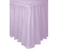 Jupe de table - Unique - 426 x 73 cm - Lilas - Autocollante - Unisexe