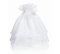 Jupe en satin pour bougies de baptême, communion Bougies