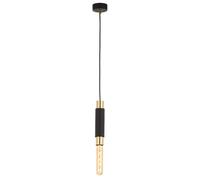 Jupiter Suspension tubulaire - Noir et or