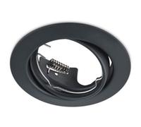 Spot encastré orientable JURA noir GU10 Trio 650100132